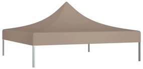 vidaXL Κάλυμμα Τέντας Εκδηλώσεων Taupe 3 x 3 μ. 270 γρ/μ²