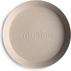 Πιάτα (Σετ 2τμχ) Mushie Vanilla 66-2305206