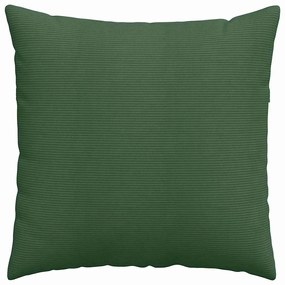 vidaXL Μαξιλάρι Καναπέ 2 pcs Σκούρο Πράσινο 60 x 60 cm