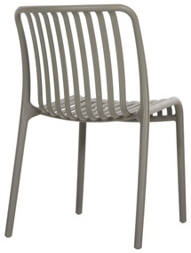 Καρέκλα CONVEE C6104.07 Πολυπροπυλενίου Dark Olive 48x56x79Y εκ. 48x56x79 εκ.