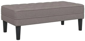 vidaXL Σετ Καναπέ με μαξιλάρι 2 pcs Taupe Πολυεστέρας