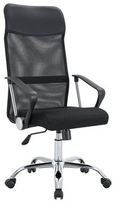 A9943 ΜΑΥΡΟ MESH ΠΟΛΥΘΡΟΝΑ ΓΡΑΦΕΙΟΥ ZITA PLUS 56X59X45-108/55-118εκ.