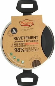 Κατσαρόλα Menastyl Μαύρο Ø 20 cm