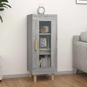 vidaXL Ντουλάπι Γκρι Sonoma 34,5x34x90 εκ. από Επεξεργασμένο Ξύλο