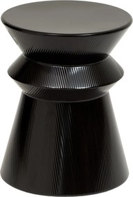 Βοηθητικό Τραπεζάκι (Φ35.5x45) A-S Maya Black 213195C