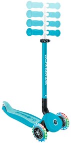 Globber Scooter Foldable Go.Up Active Lights 360 Aqua