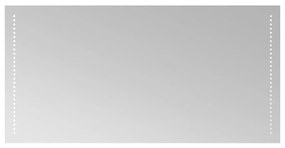 vidaXL Καθρέφτης Μπάνιου με LED 50x100 εκ.