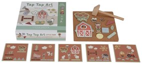 Παιχνίδι Δραστηριότητας (Σετ) Little Dutch Tap Tap Art Little Farm LD7160