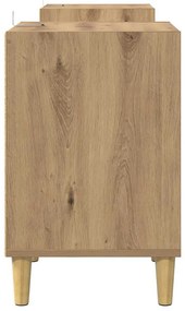 vidaXL Ντουλάπι TV Artisan Oak 160 x 35 x 55 εκ. Επεξεργασμένο ξύλο