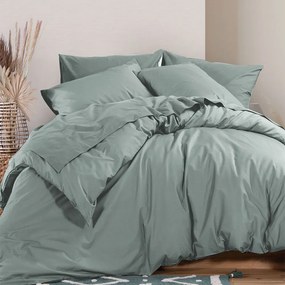 Παπλωματοθήκη Basic-22 Mint Nef-Nef Homeware Υπέρδιπλo 230x240cm 100% Βαμβάκι