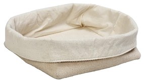 Ψωμιέρα Cotton-Jute Μπεζ ESPIEL 13x12x9εκ. AMN112