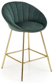 H112 bar stool, d.green / gold DIOMMI V-CH-H/112-C.ZIELONY DIOMMI-60-20783