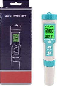 NOYAFA tester ποιότητας νερού C-600, TDS/EC/PH/SALT/S.G/ORP/0-60 °C