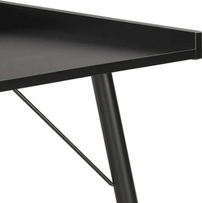 vidaXL Γραφείο Μαύρο 90 x 50 x 79 εκ.