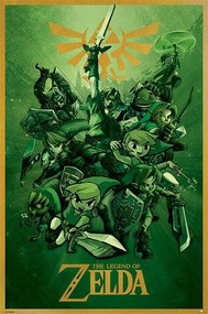 Αφίσα The Legend Of Zelda - Link, (61 x 91.5 cm)