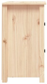 vidaXL Κομοδίνα 2 τεμ. 40 x 35 x 61,5 εκ. από Μασίφ Ξύλο Πεύκου