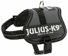 Λουρί Σκύλου Trixie Power Ανθρακί S