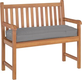 vidaXL Μαξιλάρι Γκρι 110 x 40 x 8 εκ Ύφασμα Όξφορντ