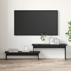 vidaXL Ντουλάπι TV Μαύρη δρυς 180 x 30 x 43 εκ. Επεξεργασμένο ξύλο