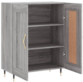 vidaXL Ντουλάπι Γκρι Sonoma 69,5 x 34 x 90 εκ. από Επεξεργασμένο Ξύλο