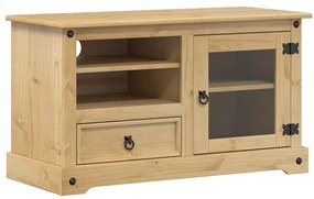 vidaXL Έπιπλο Τηλεόρασης Corona 100x45x58 εκ. από Μασίφ Ξύλο Πεύκου
