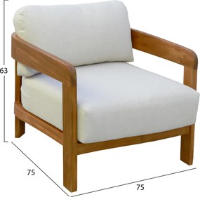 LOUNGE ΣΕΤ SOLARA HM10892 ΤΡΑΠΕΖΑΚΙ &amp; 2 ΠΟΛΥΘΡΟΝΕΣ--ΞΥΛΟ ΑΚΑΚΙΑΣ--ΕΚΡΟΥ ΜΑΞΙΛΑΡΙΑ