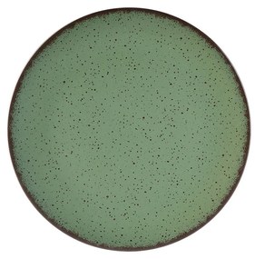 Πιάτο Ρηχό Πορσελάνινο Terra Green 21cm - Estia