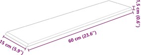 vidaXL Κεφαλάρι Τοίχου 12 pcs Ροζ Βελούδο