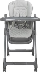 BABY HIGH CHAIR 3in1CHEF GREY LEATHER