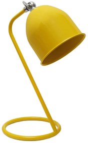 Φωτιστικό γραφείου Treviso Megapap E14 μεταλλικό χρώμα κίτρινο 11x13x30εκ.