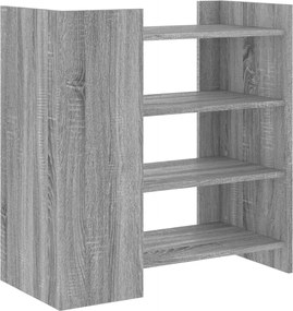 vidaXL Ντουλάπι Γκρι Sonoma 73,5x35x75 εκ. από Επεξεργασμένο Ξύλο