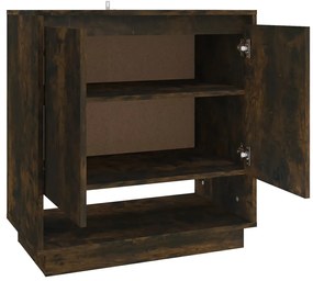 vidaXL Μπουφές Καπνιστή Δρυς 70x41x75 εκ. από Επεξεργασμένο Ξύλο