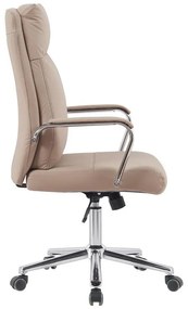 Καρέκλα Γραφείου Siquel Cappuccino PU 58x65x120εκ. 58x65x108 εκ.