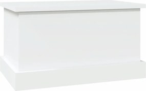 vidaXL Κουτί Αποθήκευσης Λευκό 50x30x28 εκ. από Τεχνητό Ξύλο