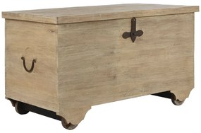 Στήθος Home ESPRIT Φυσικό ξύλο teak 136 X 70 X 76 cm