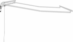 vidaXL Σκελετός Τέντας Λευκό 3 x 2 m Μέταλλο