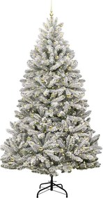 vidaXL Τεχνητό Χριστουγεννιάτικο Δέντρο 300 cm 300 LED Θερμό λευκό