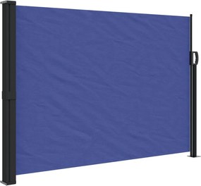 vidaXL Σκίαστρο Πλαϊνό Συρόμενο Μπλε 140 x 300 εκ.