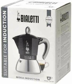 Ιταλικη καφετιερα Bialetti 0006934/NP Μαύρο Αλουμίνιο