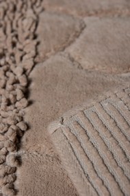 Bathmat Set (2 Pieces) Stone - Beige Multicolor