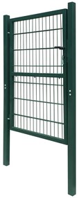 Πόρτα Περίφραξης (Μονή) Πράσινη 106 x 190 εκ. - Πράσινο