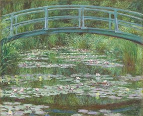 Αναπαραγωγή The Japanese Footbridge (1899), Claude Monet