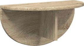 vidaXL Ράφι Τοίχου Δρύς Sonoma 48 x 24 x 24 εκ Επεξεργασμένο ξύλο