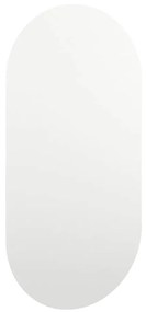 vidaXL Καθρέφτης με Φώτα LED 60x30 εκ. Γυαλί Οβάλ
