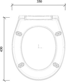 Tema Olympos Thermoplast Soft Closing 42120 - Κάλυμμα Λεκάνης