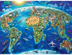 Παζλ Ravensburger Map of the monuments of the world