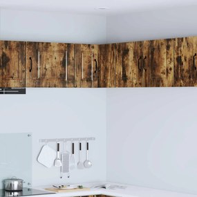 vidaXL Ντουλάπα Κουζίνας με ράφι Καπνιστό Δρύς 57 x 57 x 40 εκ.