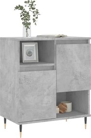 vidaXL Ντουλάπι Γκρι Σκυροδέματος 60x35x70 εκ. Επεξεργασμένο Ξύλο