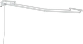 vidaXL Σκελετός Τέντας Λευκό 2,5 x 2 m Μέταλλο