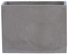 FLOWER POT-2 Cement Grey 60x30x45cm  60x30x45cm [-Γκρι-] [-Artificial Cement (Recyclable)-] Ε6301,B
